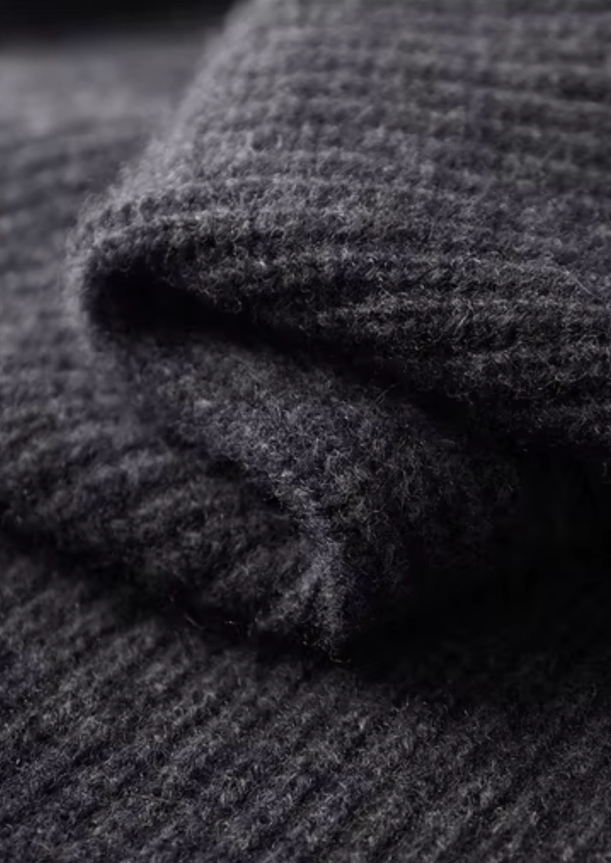 Pure Extra-Fine Merino Wool Funnel Neck Dual Zip Cardigan
