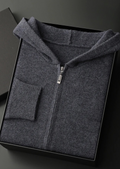 Premium Cashmere Zipper Hoodie