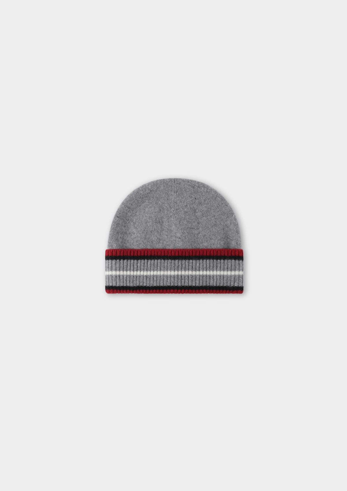Light Gray Merino Wool Wintertime Beanie