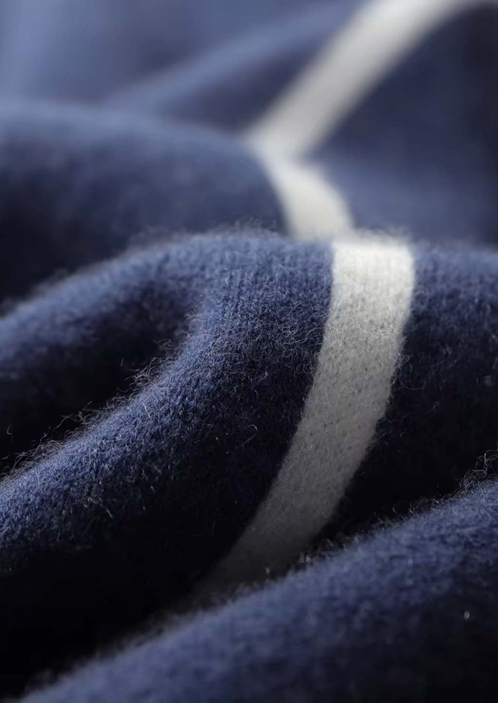 Premium Cashmere Navy Blue Milano Leisure Set