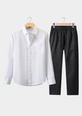 Dolcevita Longsleeve Summer Set - White/black