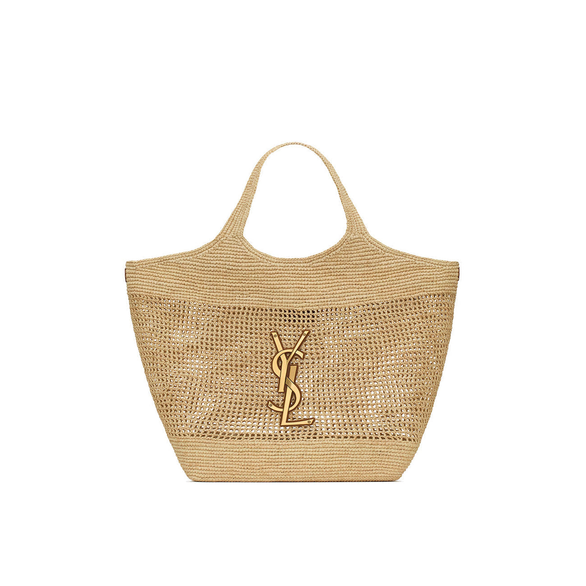 YSL ICARE in raffia